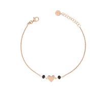 Bracciale Rue des Mille Donna I Sogni Son Desideri in Argento BR-CAT BL CUO - BR-CAT BL CUO